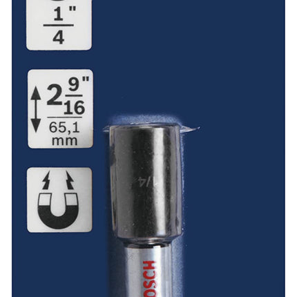 BOSCH ITNS142 1-Piece 2-9/16 In. x 1/4 In. Impact Tough Nutsetter