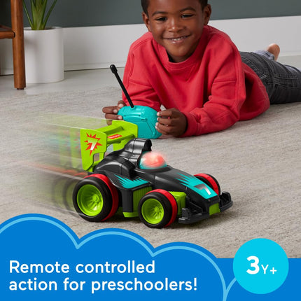 Fisher-Price Coche Teledirigido para Preescolares My Easy RC con 2 Velocidades para Niños de 3+ Años, HYH28