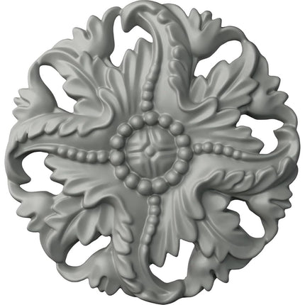 Ekena ROS04X04MO 4 7/8" OD x 5/8" P Medium Monique Round Rosette, Primed