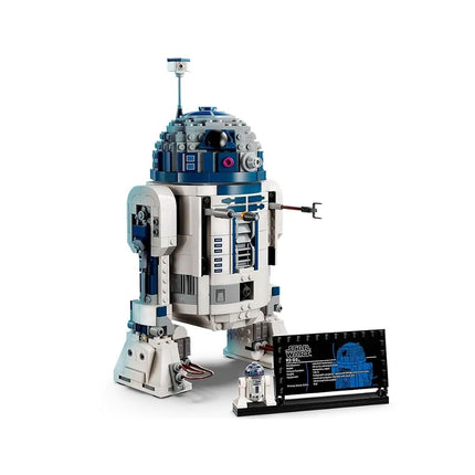 LEGO Star Wars 75379 R2-D2 Building Toy - Play and Display Droid Figure with Rotating Head, Periscope & Tools - incl. a Darth Malak Minifigure - Gift for 10+ Year Old Boys & Adult Fans