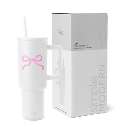 Simple Modern 40 oz Tumbler with Handle and Straw 