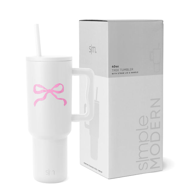 Simple Modern 40 oz Tumbler with Handle and Straw 