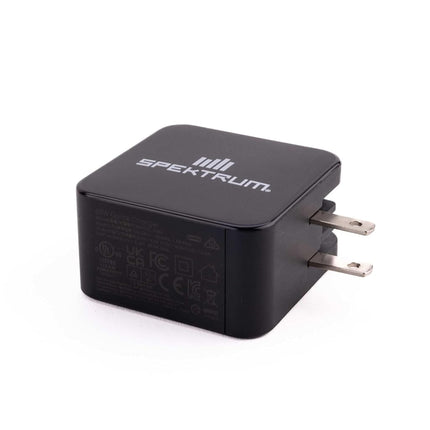 Spektrum Accessories Fuente de Alimentación GaN USB-C de 65W, SPMX-1027