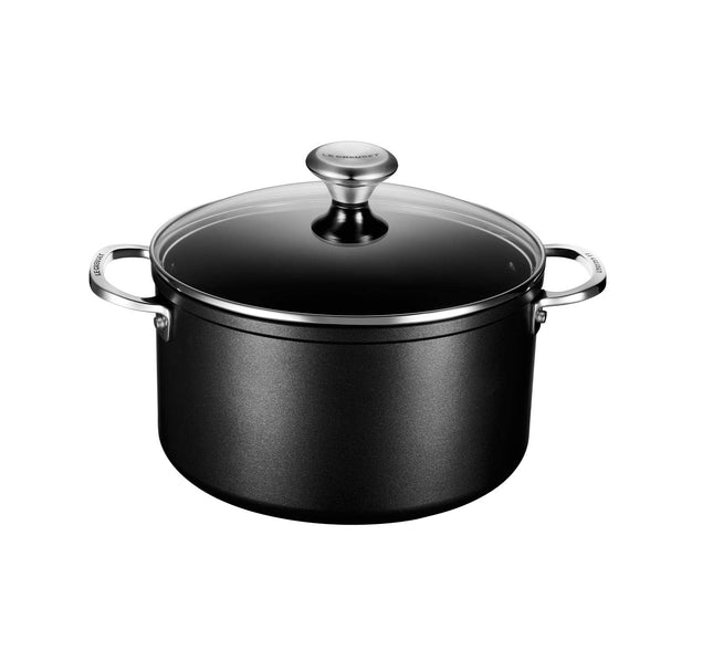 Le Creuset Toughened Nonstick PRO Stockpot with Gl