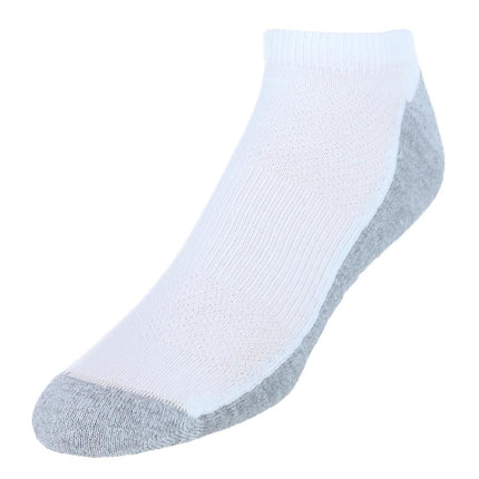 Chaussettes pour homme Hanes, sans coutures X-Temp rembourrées, lot de 12, blanc, 6-12