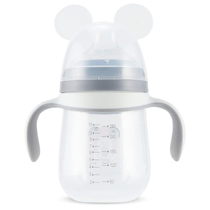 Disney Sippy Cups for Toddlers, Learner Cups for Kids with Pacifier, BPA-Free Trainer Cup with Handles, Leak-Proof Minnie Mouse and Mickey Mouse Sippy Cups, Perfect Unisex Gift for Children