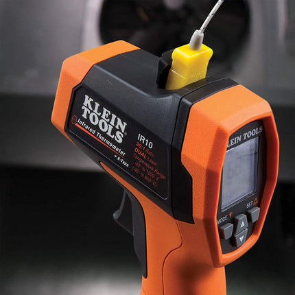 KLEIN TOOLS Infrared Thermometer, Digital Thermometer Gun with Dual Targeting Laser, 20:1, Klein Tools IR10