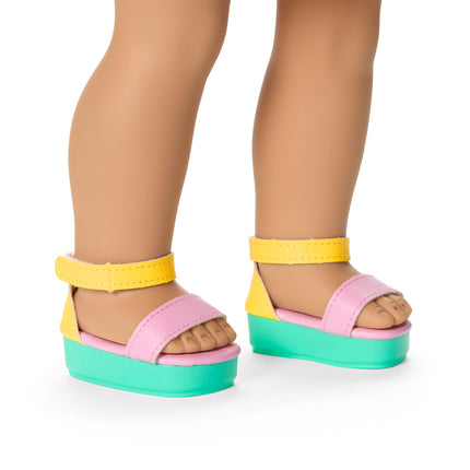 American Girl, Summer McKinny Girl of The Year 2025 18-inch Doll and Journal, with Strawberry-Blonde Hair and Blue Eyes, Ages 6+