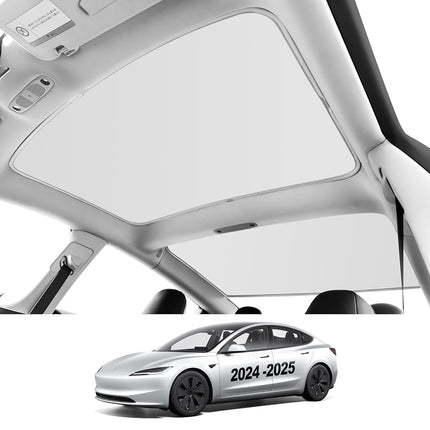 KUNIST Roof Sunshades for Tesla Model 3 2026, Upgr
