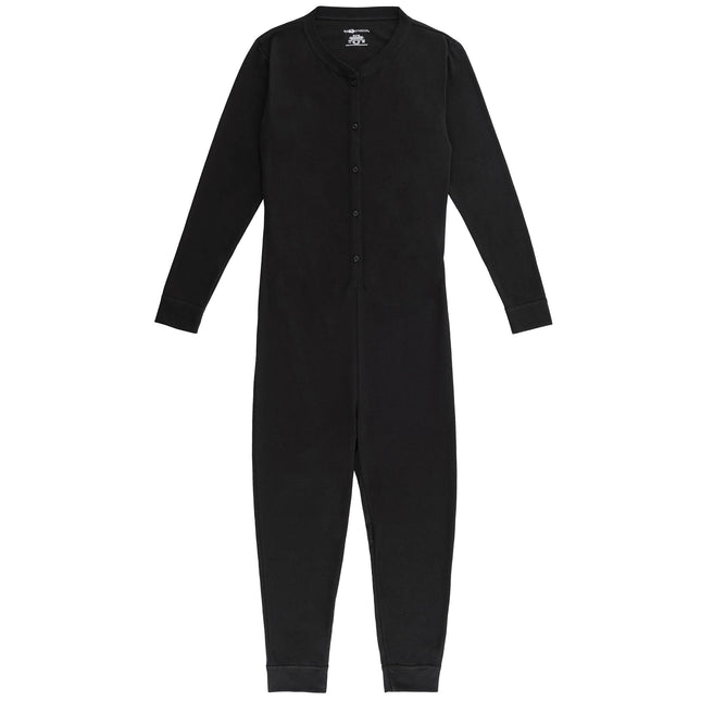 Fruit of the Loom Boys' Premium Union Suit, Black,