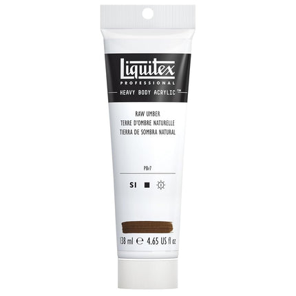 Pintura Acrílica Profesional de Cuerpo Denso Liquitex, Tubo de 132 ml, Sombra Tostada Natural