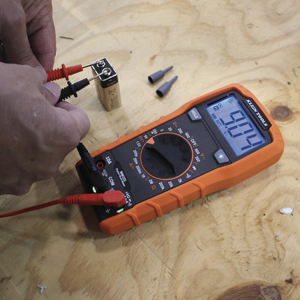 Klein Tools MM325 Multimeter, Digital Manual-Ranging 600V AC/DC Voltage Tester, Tests Batteries, Current, Resistance, Diodes, and Continuity,Black