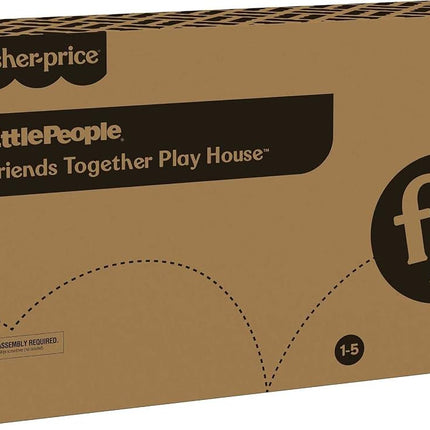 Fisher-Price Little People Friends Together Play House, electronic playset with Smart Stages learning content for toddlers and preschool kids