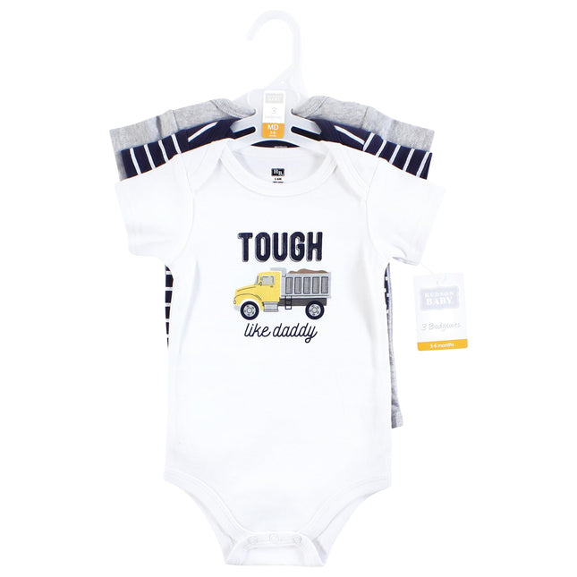Lot de bodies unisexe en coton pour bébé Hudson Baby, motif Fêtes, bleu, prématuré