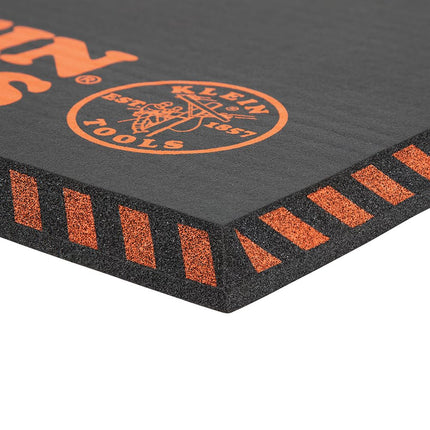 KLEIN TOOLS 60136 Kneeling Pads, Adult Mens Large Soft Thick Closed Cell Soft Foam Professional Tradesman Pro Pads with Handle