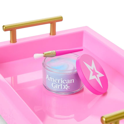 American Girl Truly Me 18" Doll Playsets, Best Overnight Ever Spa Set, Self Care Accessories, Ages 6+