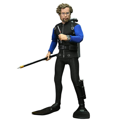 NECA - Jaws Shark Cage Hooper 8 Clothed Action Fig