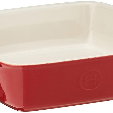 Emile Henry Made In France HR Modern Classics Square Baking Dish 8 x 8" / 2 Qt, Red