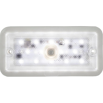Plafonnier dôme intérieur LED rectangulaire Buyers Products 5,8 pouces avec capteur de mouvement
