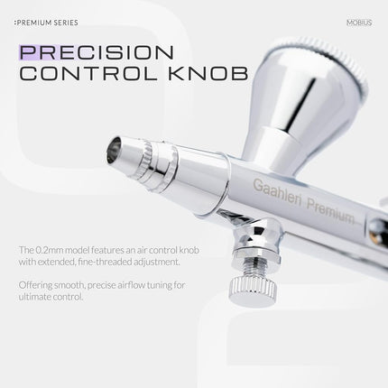 Gaahleri Airbrush Premium Series GHPM-Mobius 0.2mm