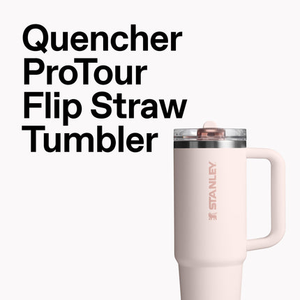 STANLEY Quencher ProTour Flipstraw Tumbler, 40 oz, Frost