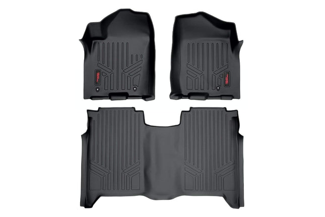 Rough Country Floor Mats for 2004-2015 Nissan Tita