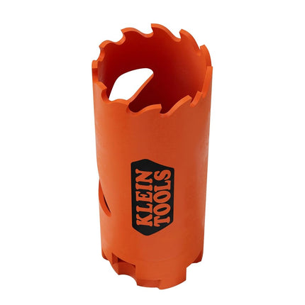 Klein Tools 31015 Bi-Metal Hole Saw, 1-1/8-Inch Circle Saw, Metal and Drywall Hole Cutter, Sheet Metal Cutter