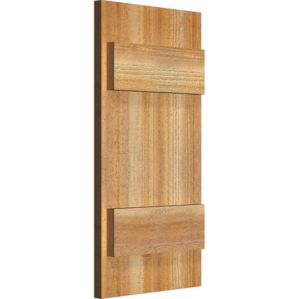 Ekena Millwork RBJ06S11X021RWR Shutter, 10 3/4" W x 22" H, Western Red Cedar