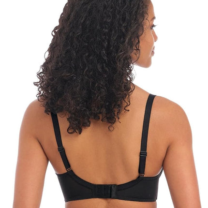 Freya Women's Signature Underwire Plunge Bra, Black, 34H US