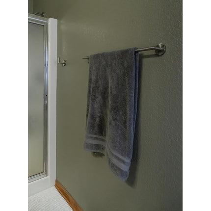 Design House 558338 Graz Robe Hook for Bathroom Bedroom Closet Kitchen or Office Satin Nickel