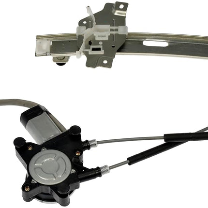Dorman 748-385 Conjunto de regulador y motor del elevalunas eléctrico trasero del lado del pasajero para modelos selectos de Kia