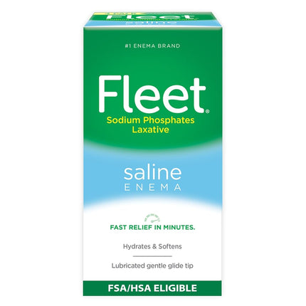 Fleet Saline Enema, 133 ml * 4