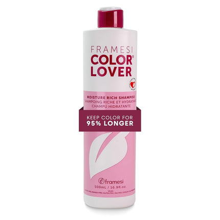 Framesi color lover Moisture Rich Shampoo 16.9 Onzas