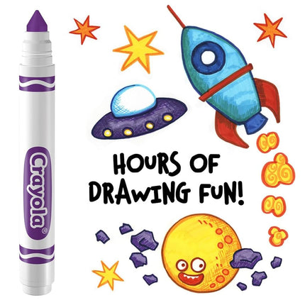 Crayola Washable Broad Line Markers - Violet Purple (12ct), Bulk Markers for Classrooms & Teachers