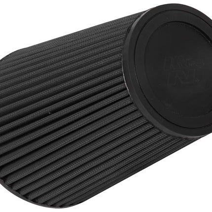 K&N Universal Clamp-On Air Filter: High Performance, Premium, Washable, Replacement Filter: Flange Diameter: 5 In, Filter Height: 8.75 In, Flange Length: 1 In, Shape: Round Tapered, RU-3107HBK