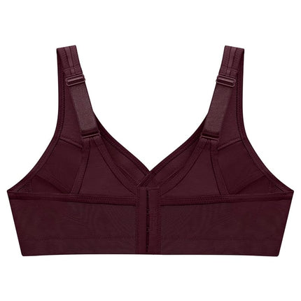 Glamorise MagicLift Active Support Wirefree Bra 1005 (Women's & Women's Plus) Wine