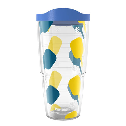 Tervis Paddle Pattern Made in USA Double Walled Insulated Tumbler Travel Cup Keeps Drinks Cold & Hot, 24oz, Classic