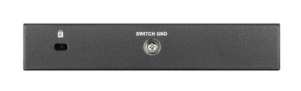 D-Link DGS-1100-05PDV2 - 5-Port Gigabit Smart Managed Switch with VLAN support, layer 2 features, QoS, 802.3az EEE, Fanless