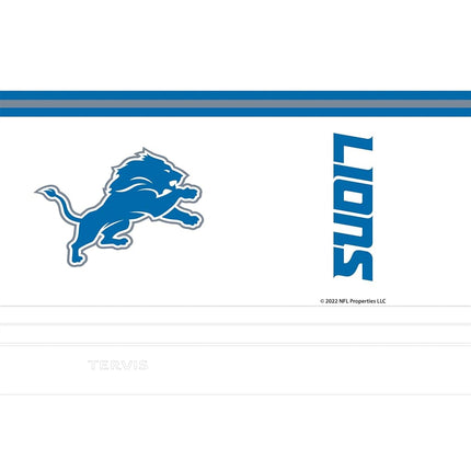 Tervis Traveler NFL Detroit Lions - Vaso térmico de viaje con triple aislamiento de acero inoxidable para mantener las bebidas frías y calientes, 887 ml