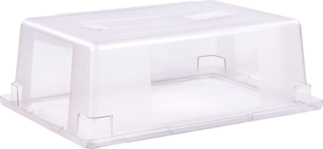 Carlisle FoodService Products Storplus Food Container Storage Container with Stackable Design for Storage, 12.5 Gallons, Clear, (Pack of 4)