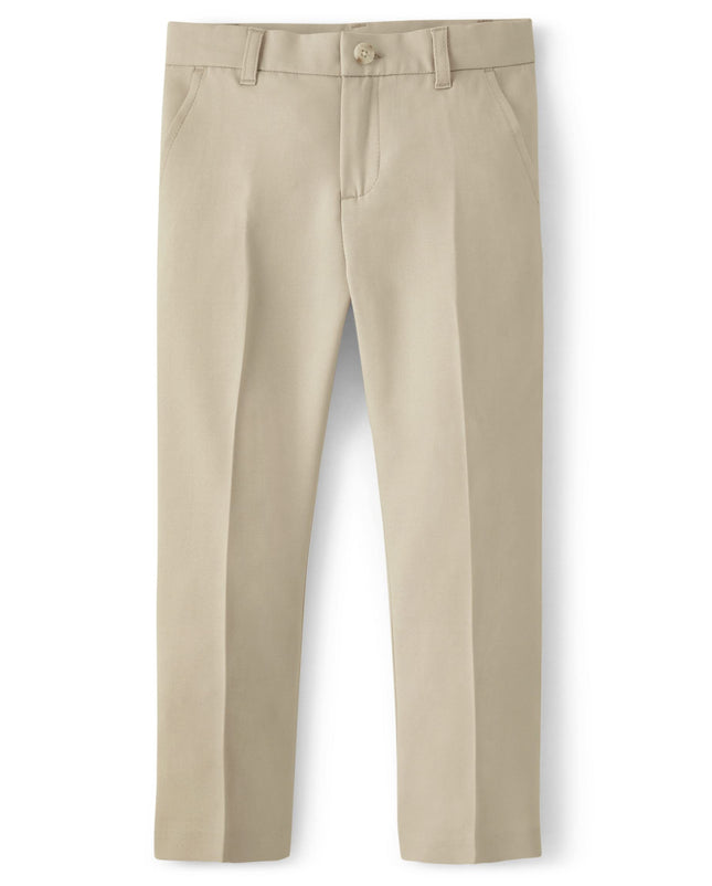 Gymboree Boys' and Toddler Dress Pants, Bisquit, 4