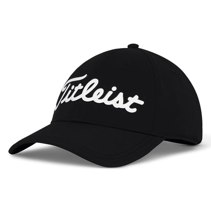 Gorra de golf Titleist para hombre, estilo Players, marcador de bola estándar, negro/blanco
