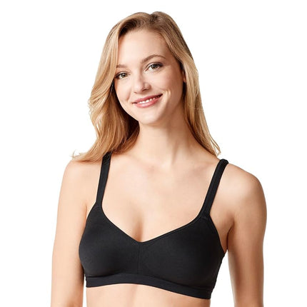 Warner's Women's T-Shirt Bra, Opaque, Rich Black, S