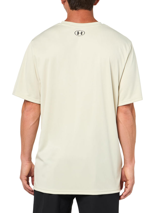 Under Armour Men's Velocity 2.0 Short Sleeve V Neck T Shirt, (273) Silt / / Black, XL
