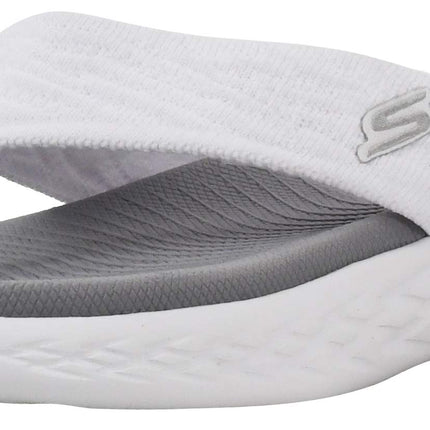 Skechers Women's Flip Flops, White opulent garden,