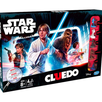 Hasbro Gaming Clue Game: Star Wars Edition, 96 mon