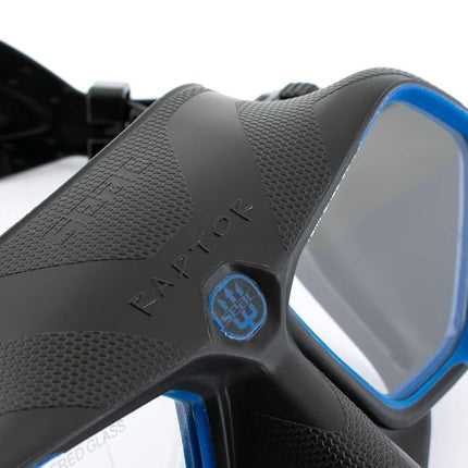 Seac Raptor Mask - Black/Blue