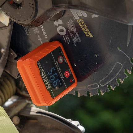 Klein Tools 935DAG Nivel e inclinómetro digital electrónico, mide rangos de 0-90 y 0-180 grados, mide y ajusta ángulos