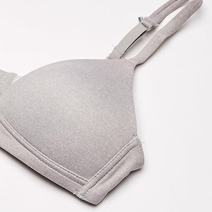 Maidenform Girls' Comfort Devotion Wireless, Heather Gray, 32A