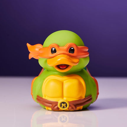 TUBBZ: TMNT - Michelangelo Mini Rubber Duck Collectable Toy 5 cm